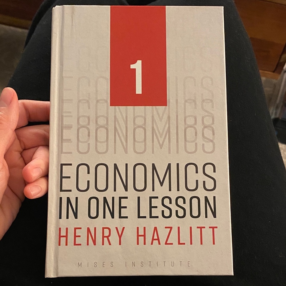 DONATED - Economics in One Lesson Book by Henry Hazlitt